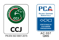 Certyfikat Jakości ISO 9001